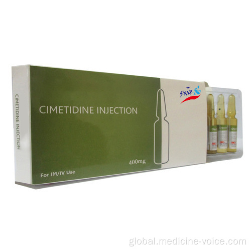 Respiratory & Digestive System Drug Cimetidine Injection 400mg Supplier